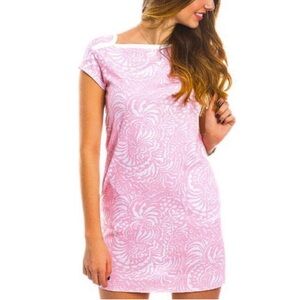Lauren James Pink Cotton Candy Skyler Cap Sleeve Knit Mini Dress - XS